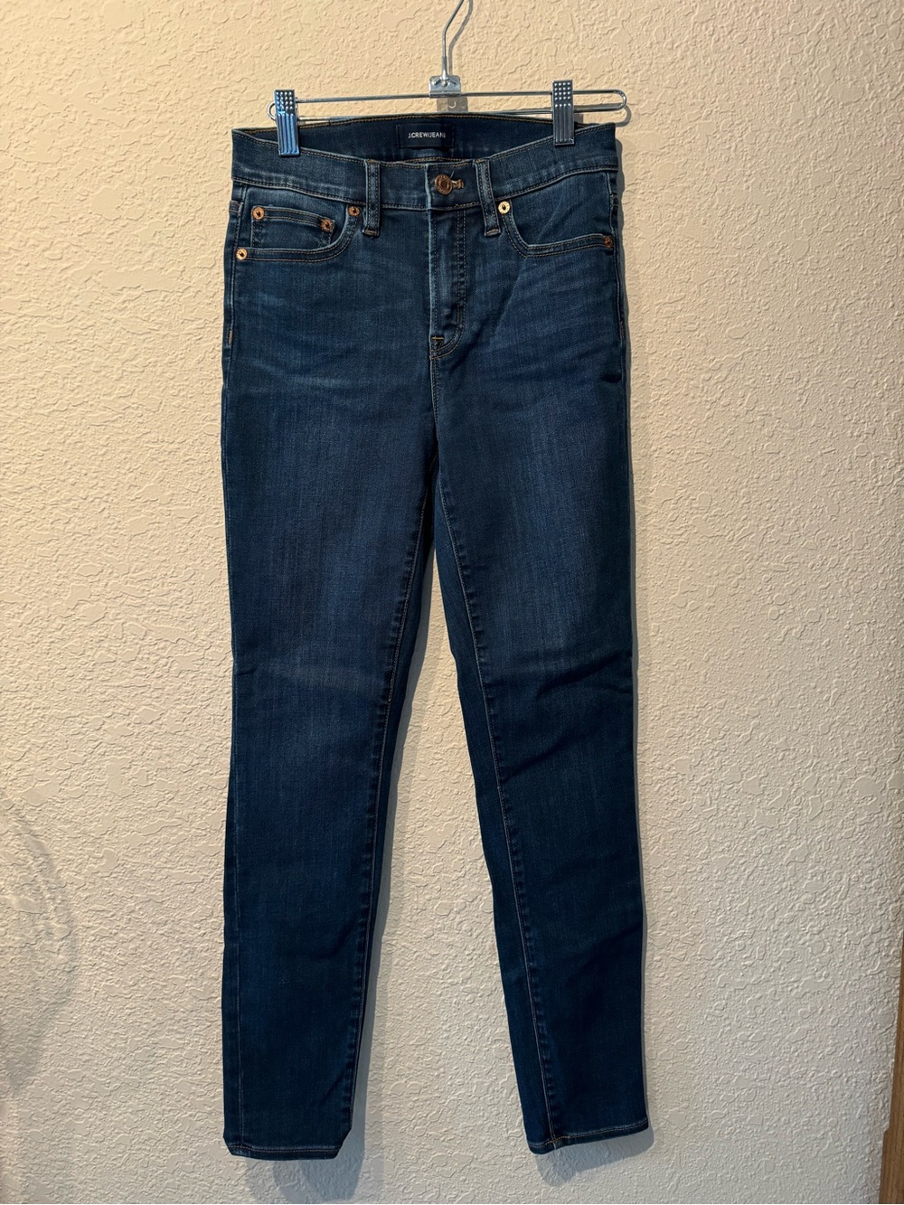 J. Crew Dark Blue Skinny Jeans